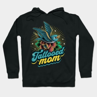 Sparrow Tattooed Mom Hoodie